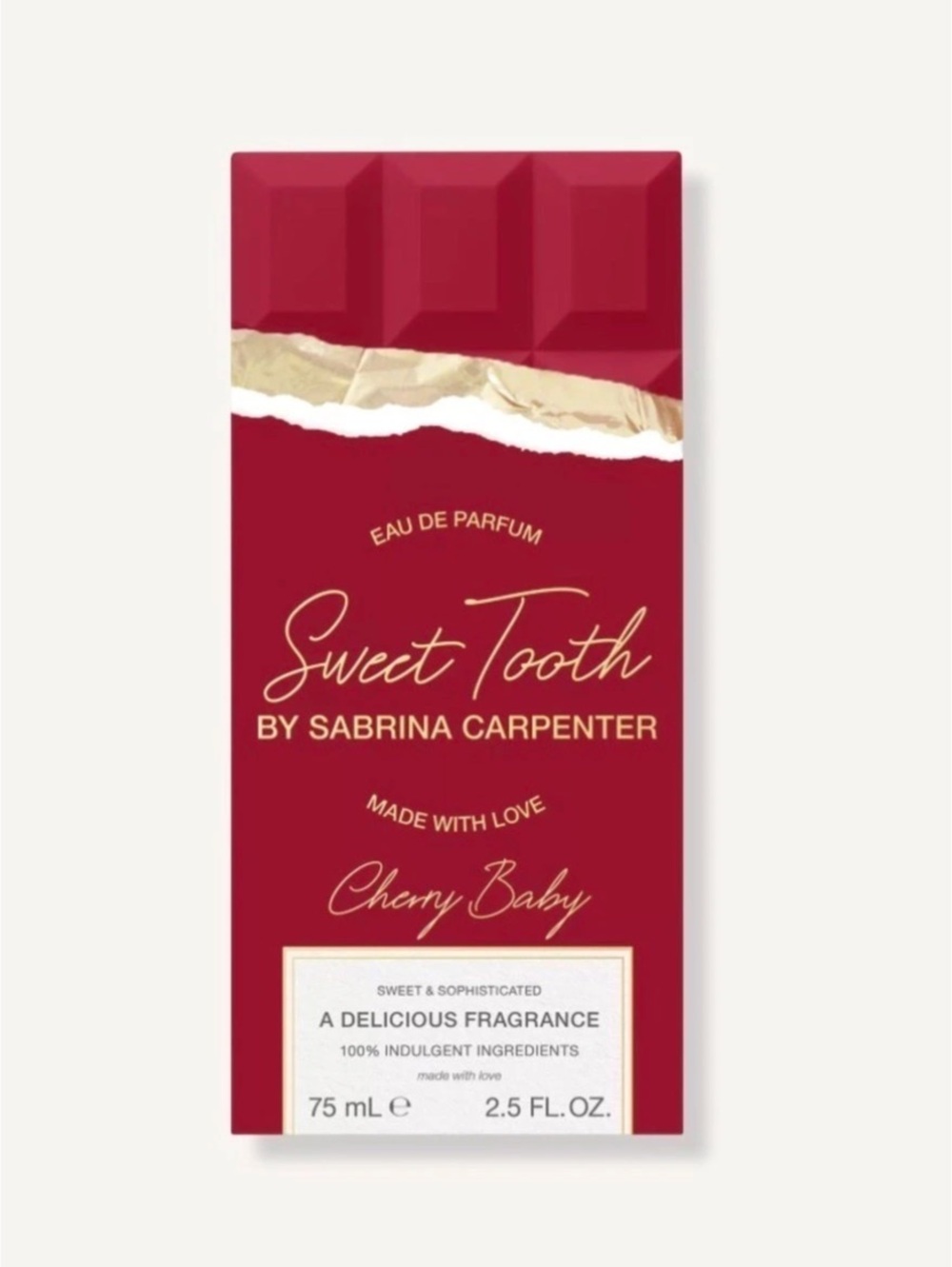 Sabrina Carpenter Sweet Tooth Cherry Baby 75ml Sealed
